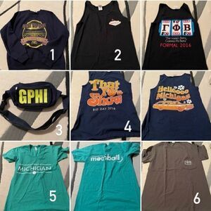 Huge Gamma Phi Beta Sorority Lot Bundle